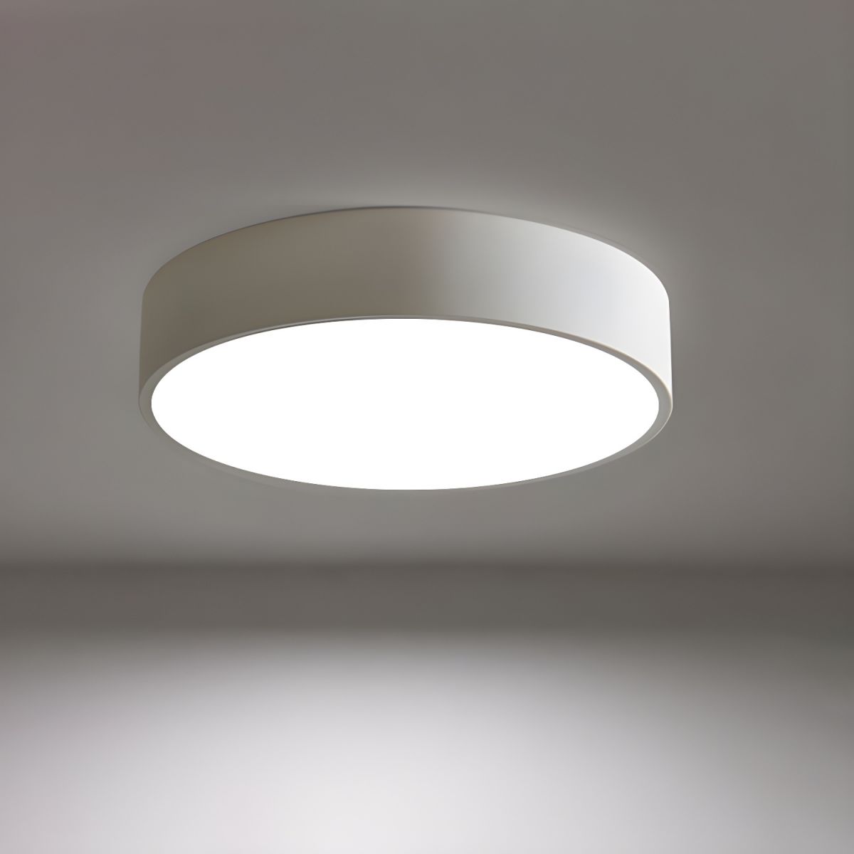Ultra Slim Nordic Semi Flush Mount Light