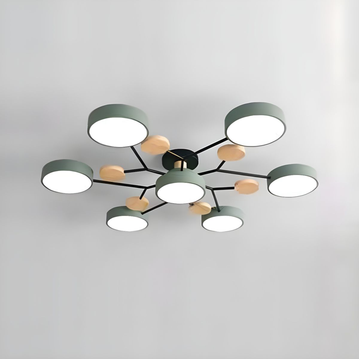 Macaron Glass Cluster Ceiling Light