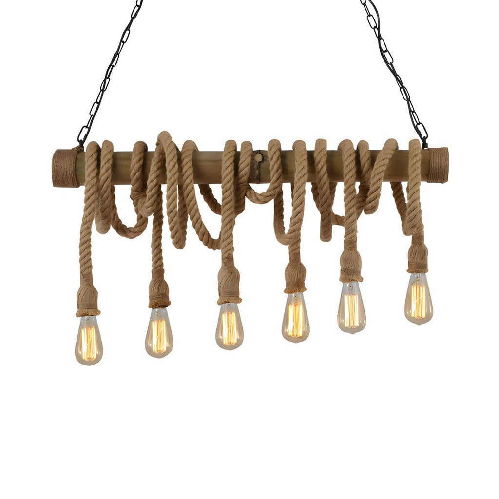 Artisan Rope Suspension Ceiling Light