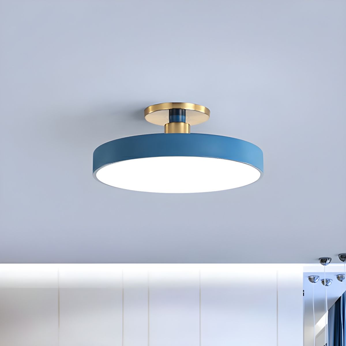 Nordic Luxe Acrylic Disc Ceiling Light