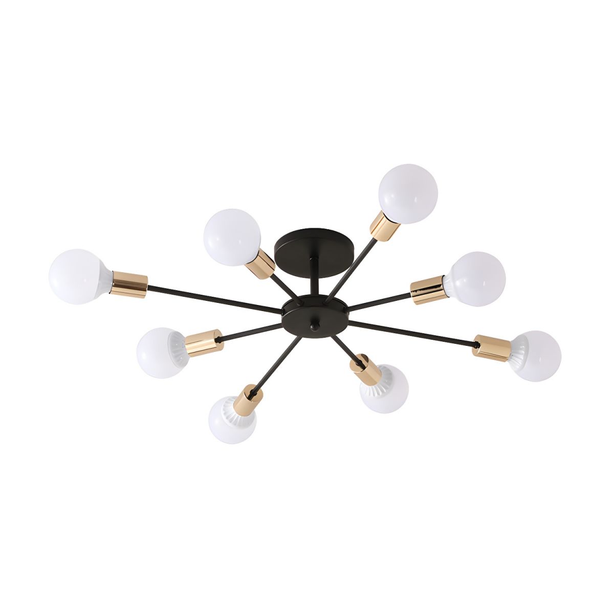 Artisan Black Gold Sputnik Ceiling Light