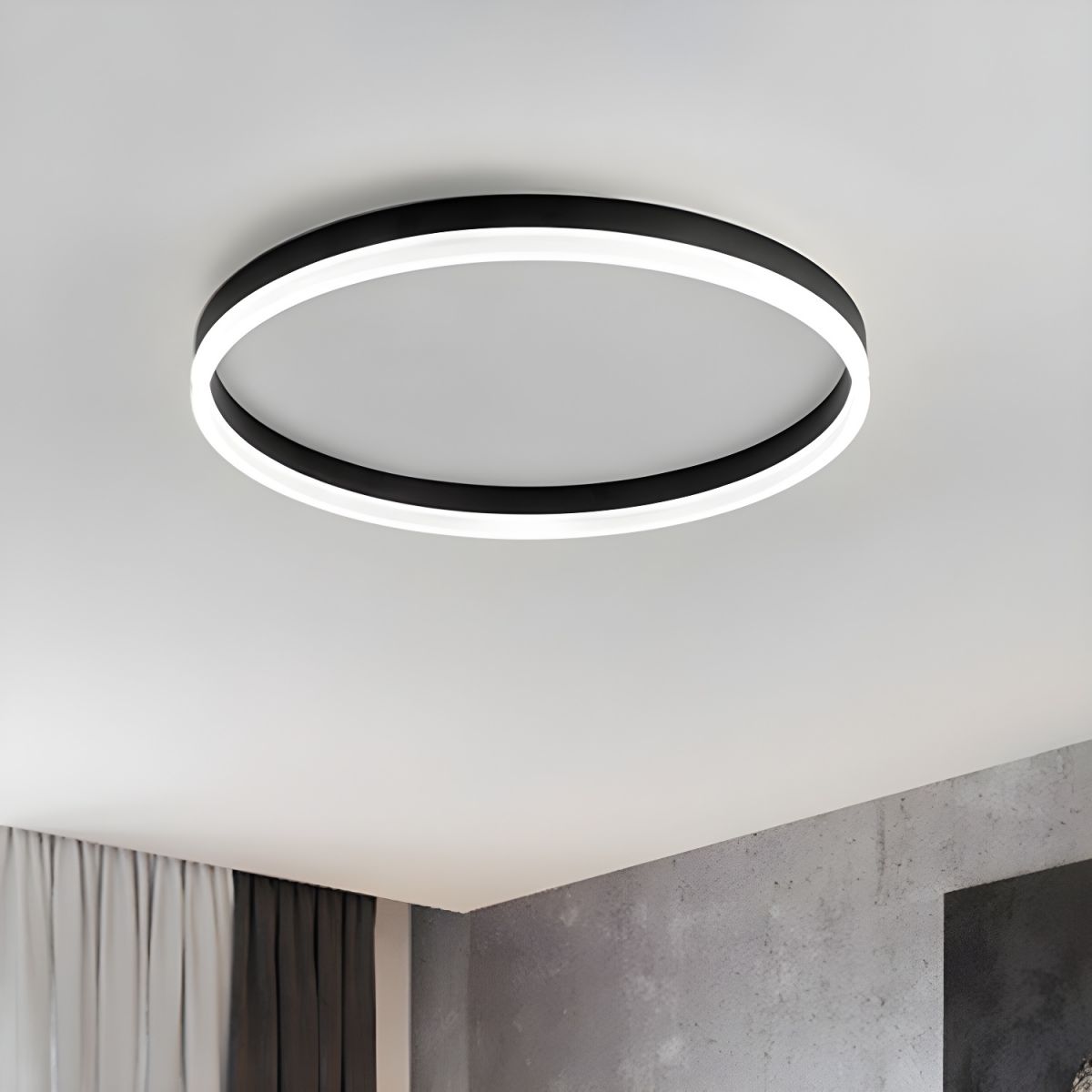 Nordic Minimal Acrylic Disc Ceiling Light