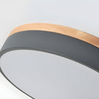 Modern Macaron Drum Ceiling Light