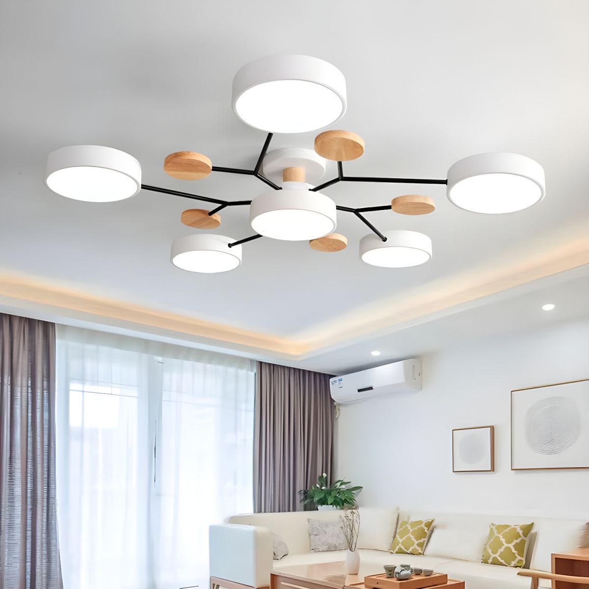 Macaron Glass Cluster Ceiling Light