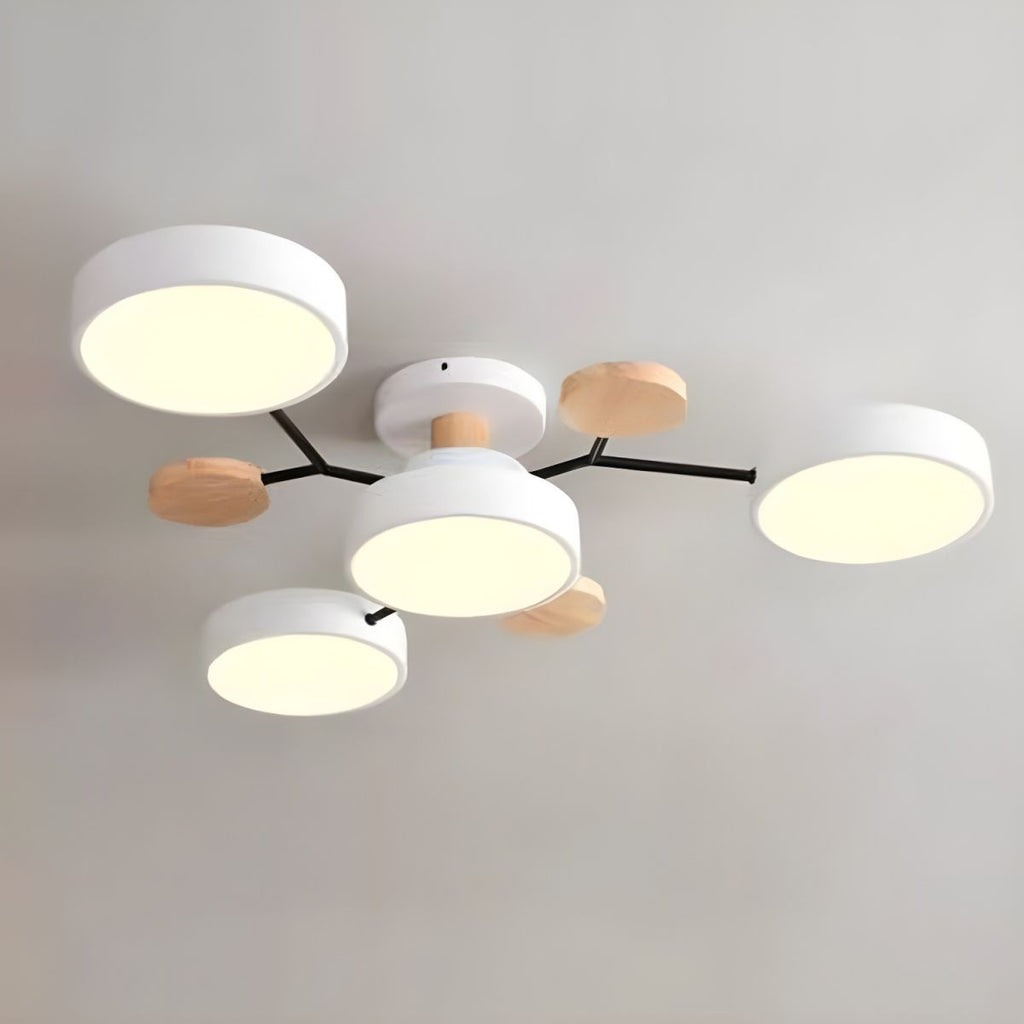 Macaron Glass Cluster Ceiling Light