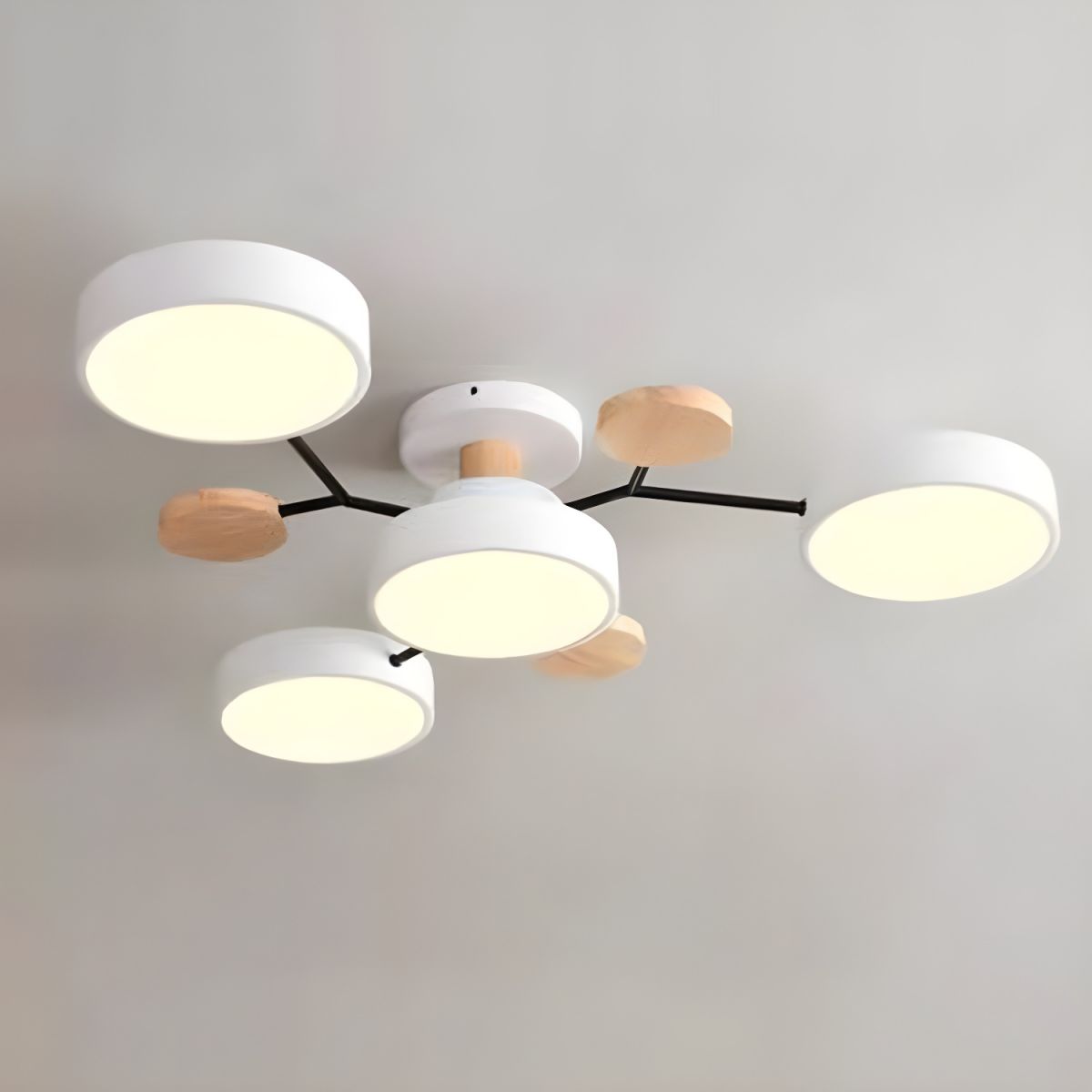 Macaron Glass Cluster Ceiling Light