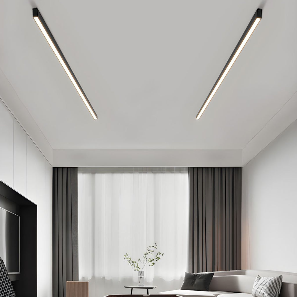 Minimalist Architectural Strip Ceiling Light