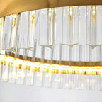 Circular Crystal Ring Chandelier