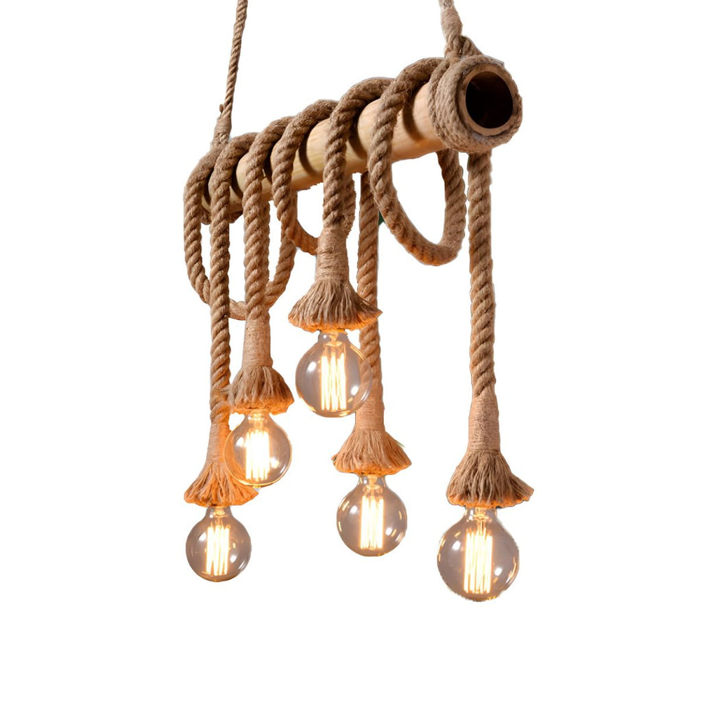 Artisan Rope Suspension Ceiling Light