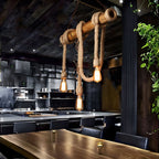 Artisan Rope Suspension Ceiling Light