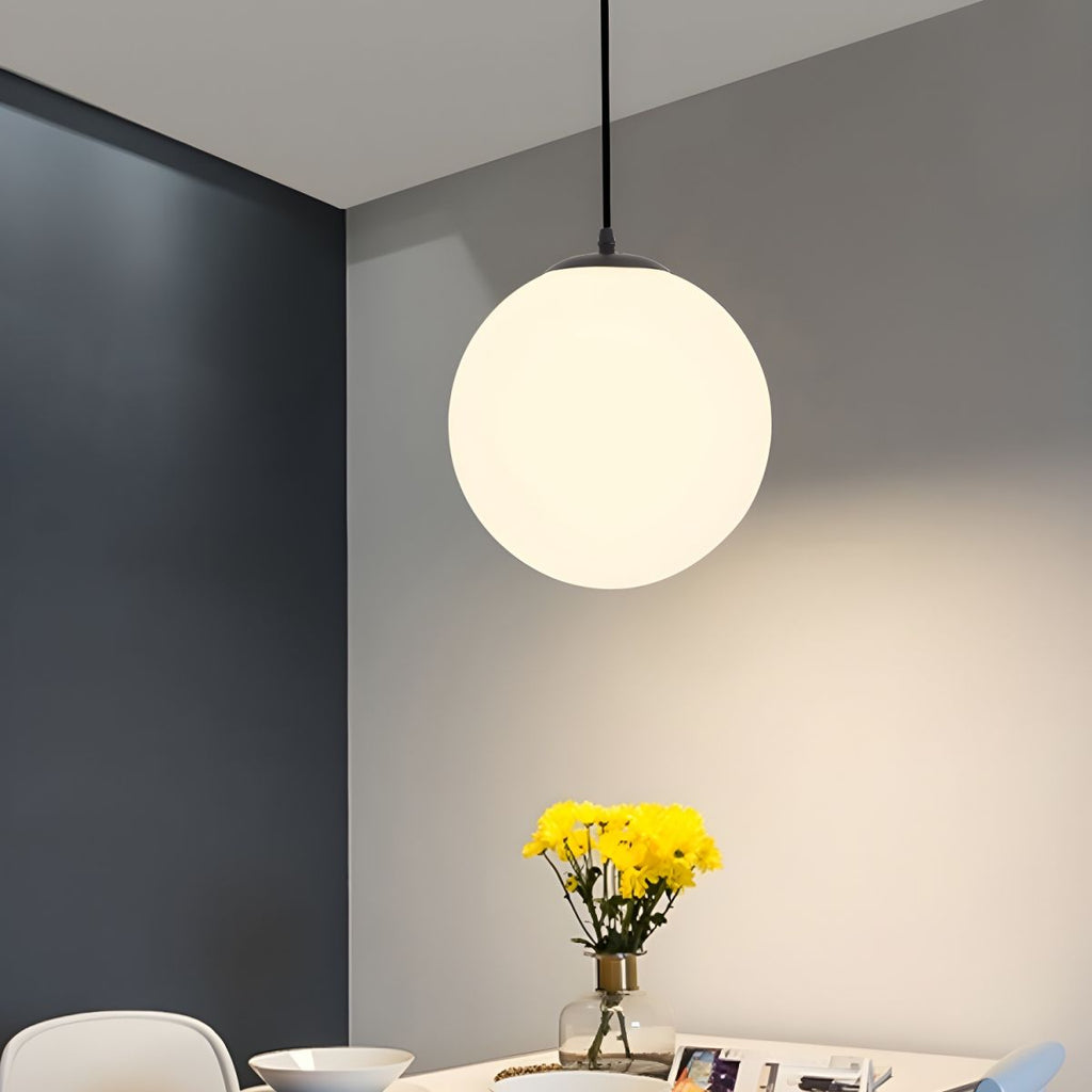 Sphere Globe Pendant Light Fixture