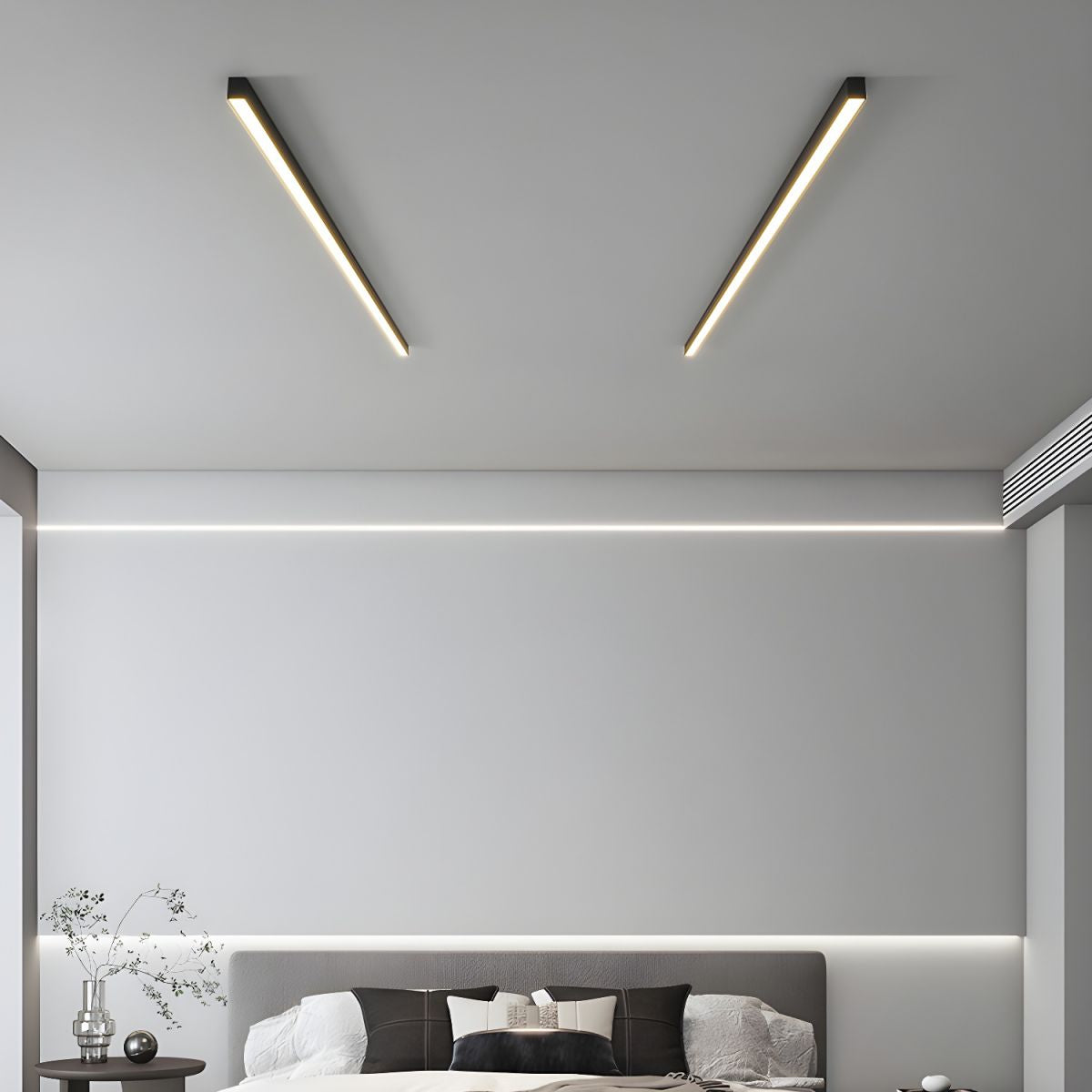 Architectural Strip Flush Ceiling Light