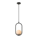 Modern White Globe Pendant Ceiling Glow