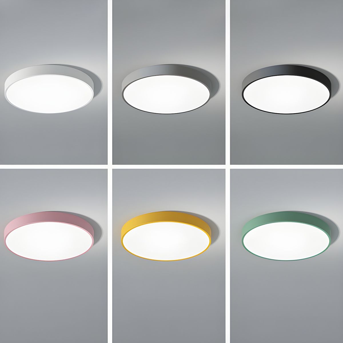 Modern Minimal Disc Ceiling Light