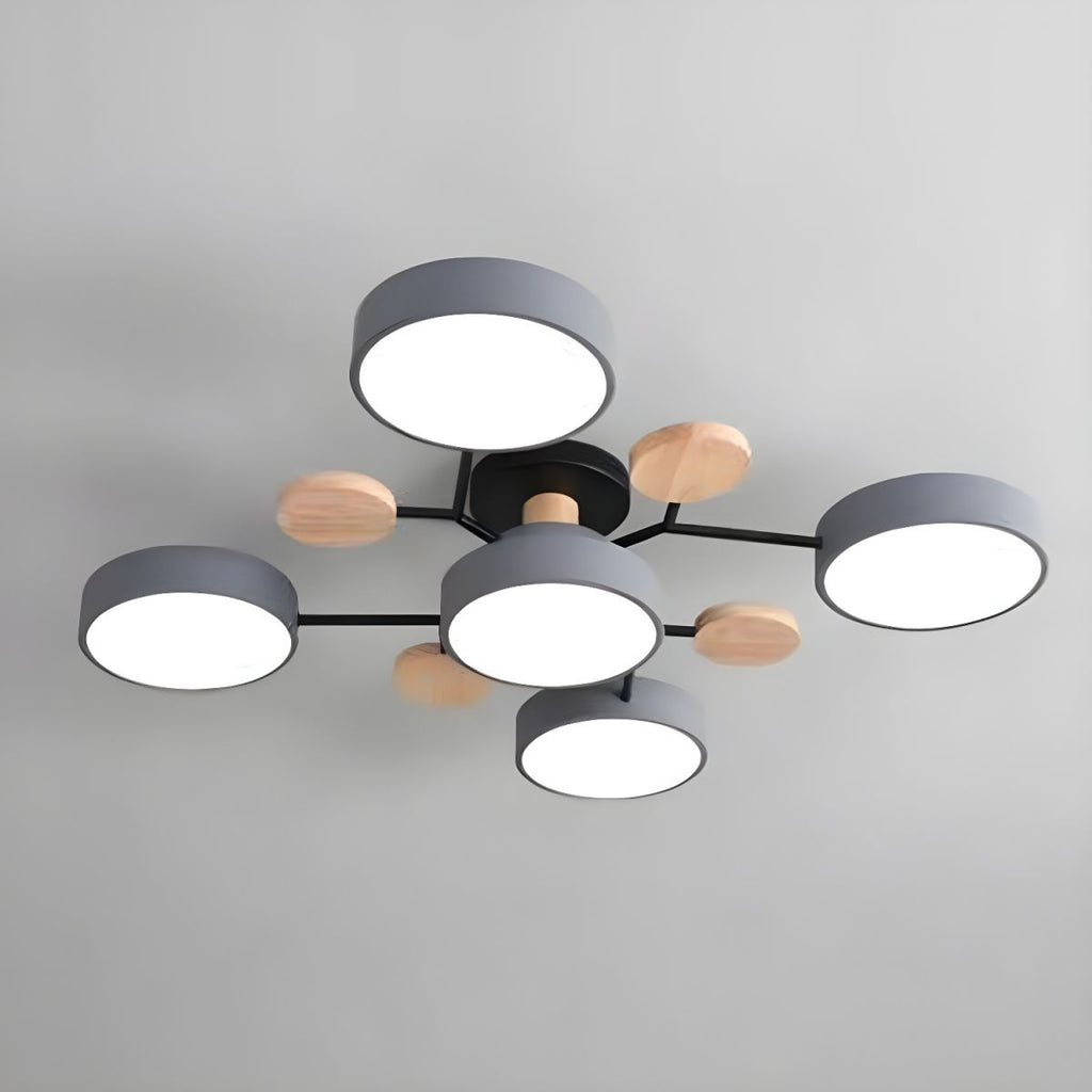 Macaron Glass Cluster Ceiling Light