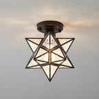 Colonial Star Semi-Flush Mount