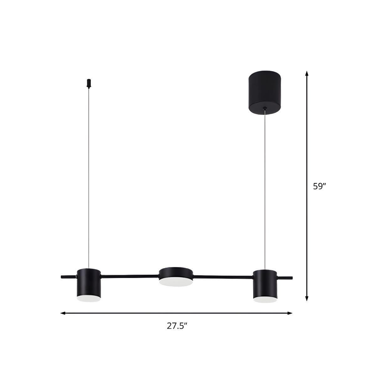 Architectural Drum Ceiling Pendant Light