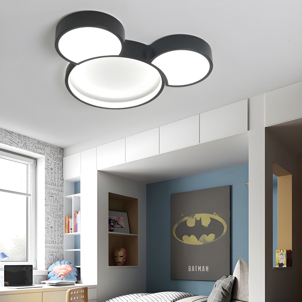 Acrylic Cartoon Mouse Ceiling Light