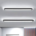Oval Flush Light with Acrylic Glow
