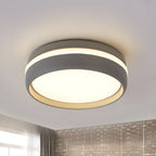 Modern Drum Flush Mount Ceiling Light