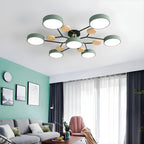 Macaron Glass Cluster Ceiling Light