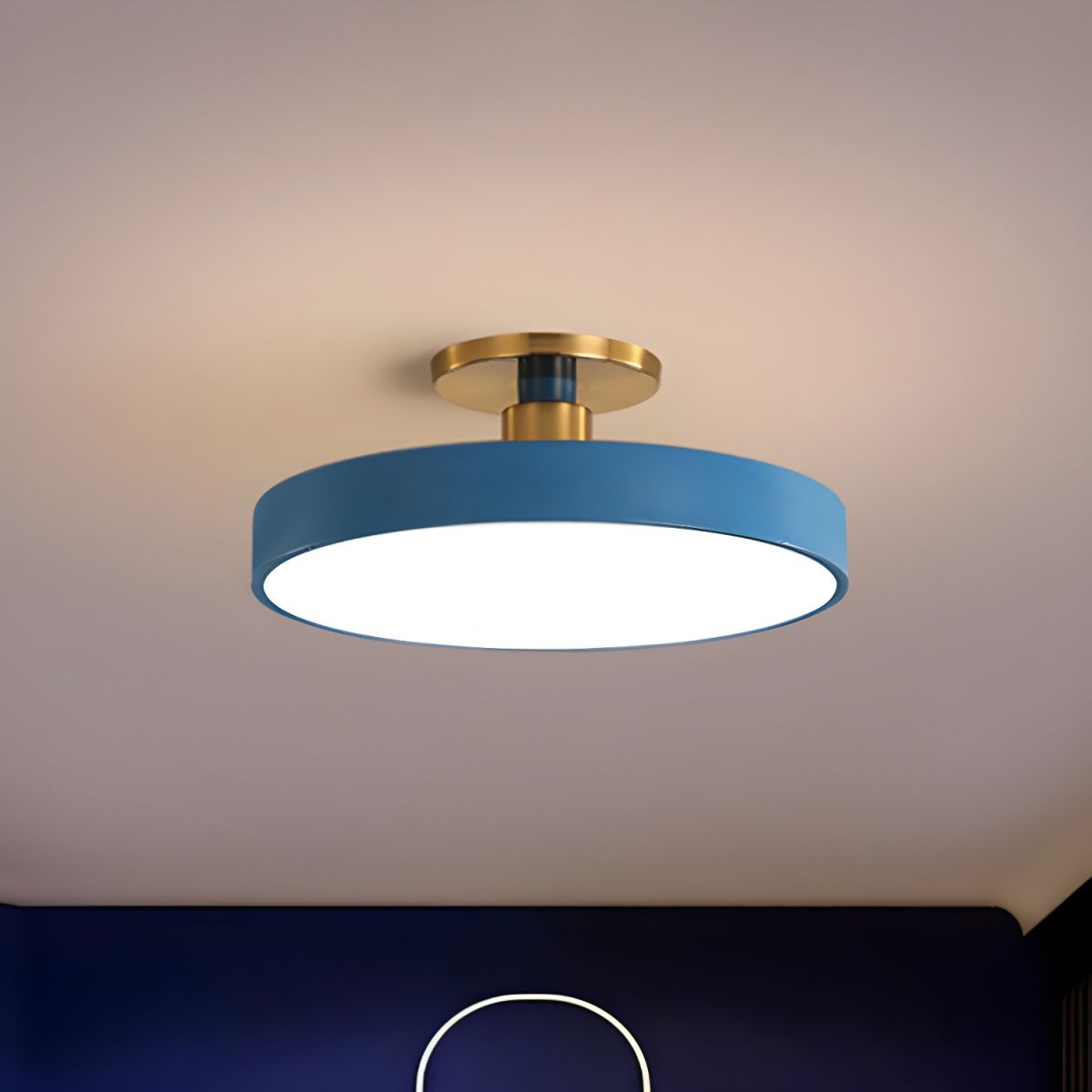 Nordic Luxe Acrylic Disc Ceiling Light