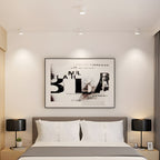 Nordic Minimal Foldable Metal Ceiling Spotlight