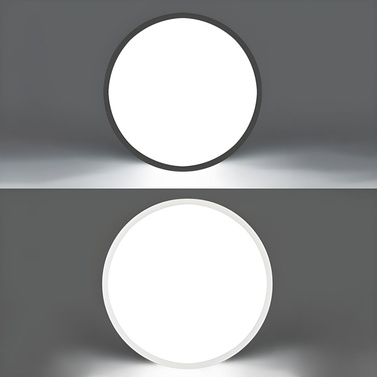 Modern Circular Acrylic Flush Mount