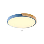 Minimalist Macaron Halo Ceiling Light