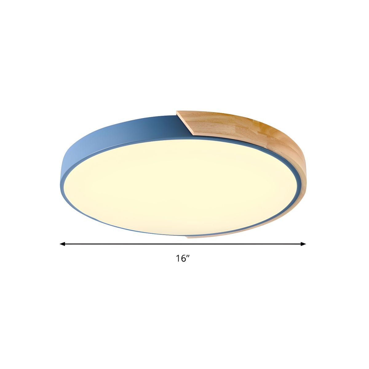 Minimalist Macaron Halo Ceiling Light