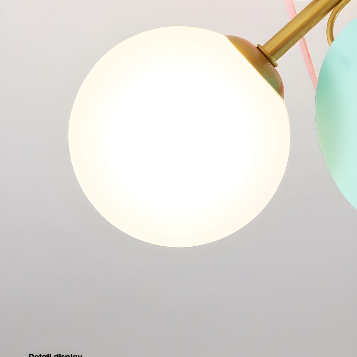 Modern Sputnik Semi Flush Mount Ceiling Light