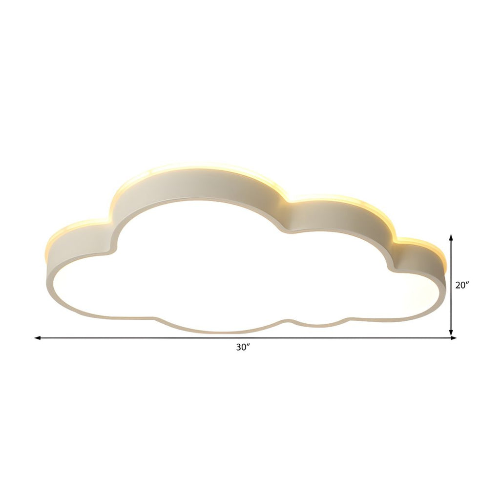 Cloud Slim Panel Flush Mount Light