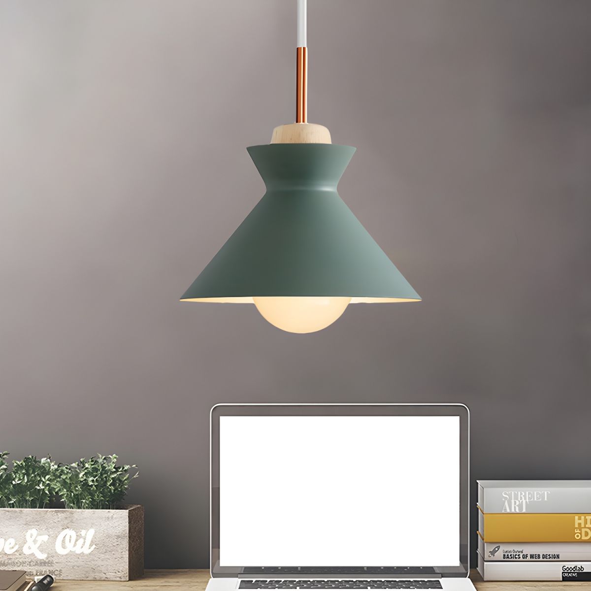 Modern Artisan Hanging Fixture