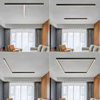 Minimalist Architectural Strip Ceiling Light