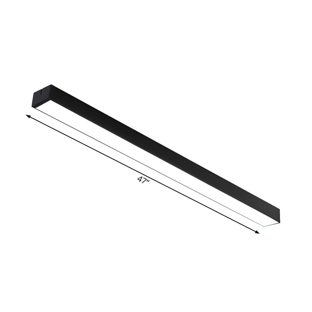 Architectural Linear Flush Ceiling Light
