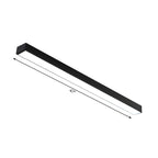 Architectural Linear Flush Ceiling Light