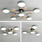 Macaron Glass Cluster Ceiling Light