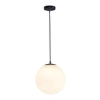 Frosted Globe Pendant Light