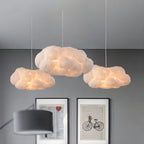 Luminous Cotton Cloud Pendant Light