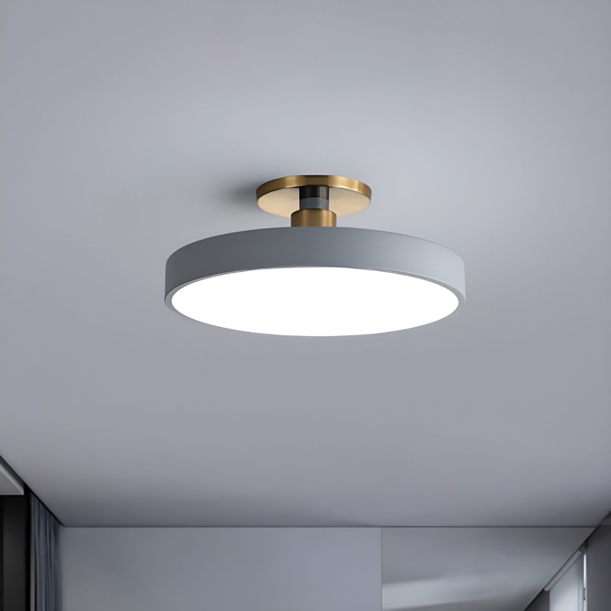 Nordic Luxe Acrylic Disc Ceiling Light