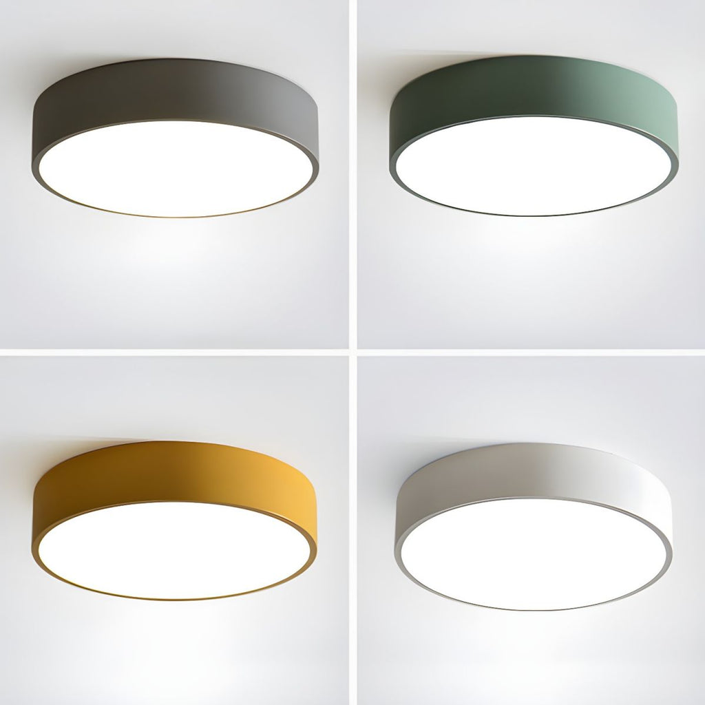 Ultra Slim Nordic Semi Flush Mount Light