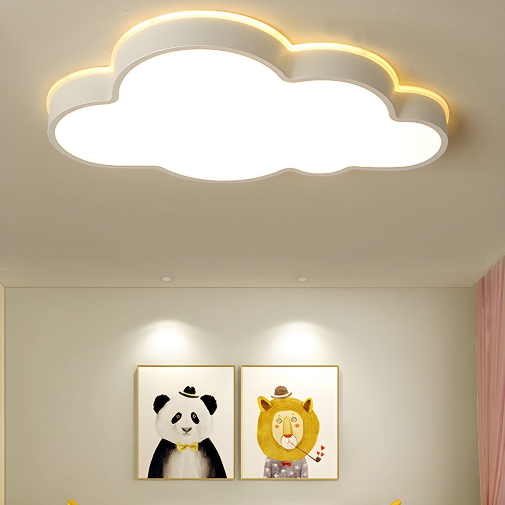 Cloud Slim Panel Flush Mount Light
