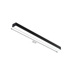 Architectural Linear Flush Ceiling Light