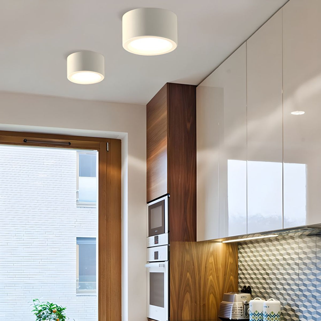 Sculpted Nordic Cylinder Ceiling Downlight