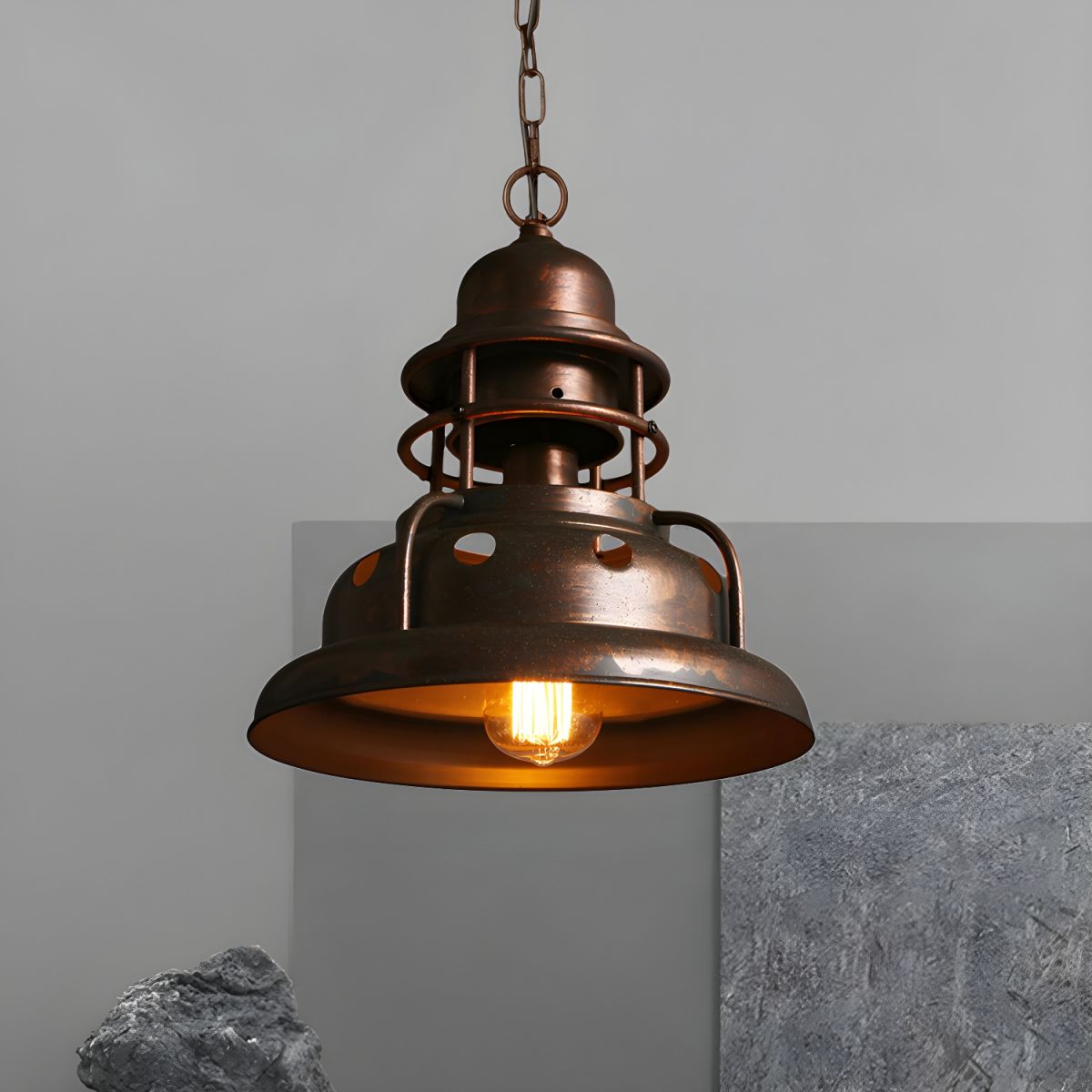 Vintage Farmhouse Barn Pendant
