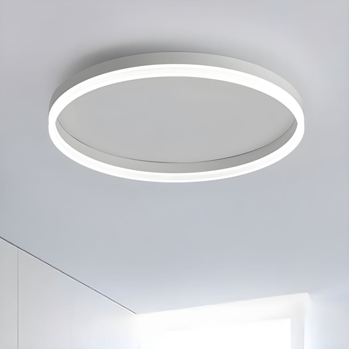 Nordic Minimal Acrylic Disc Ceiling Light