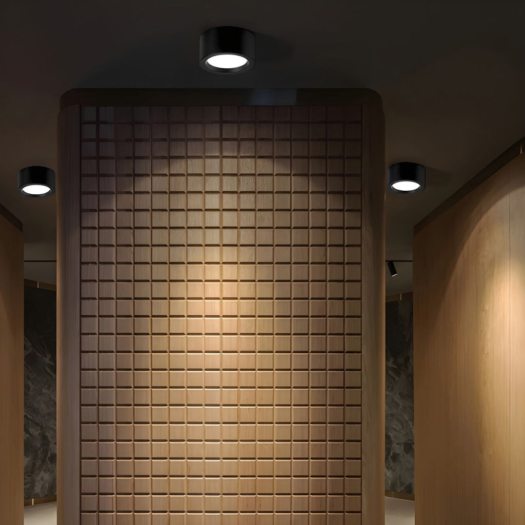 Sculpted Nordic Cylinder Ceiling Downlight