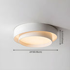 Nordic White Aluminum Ceiling Light