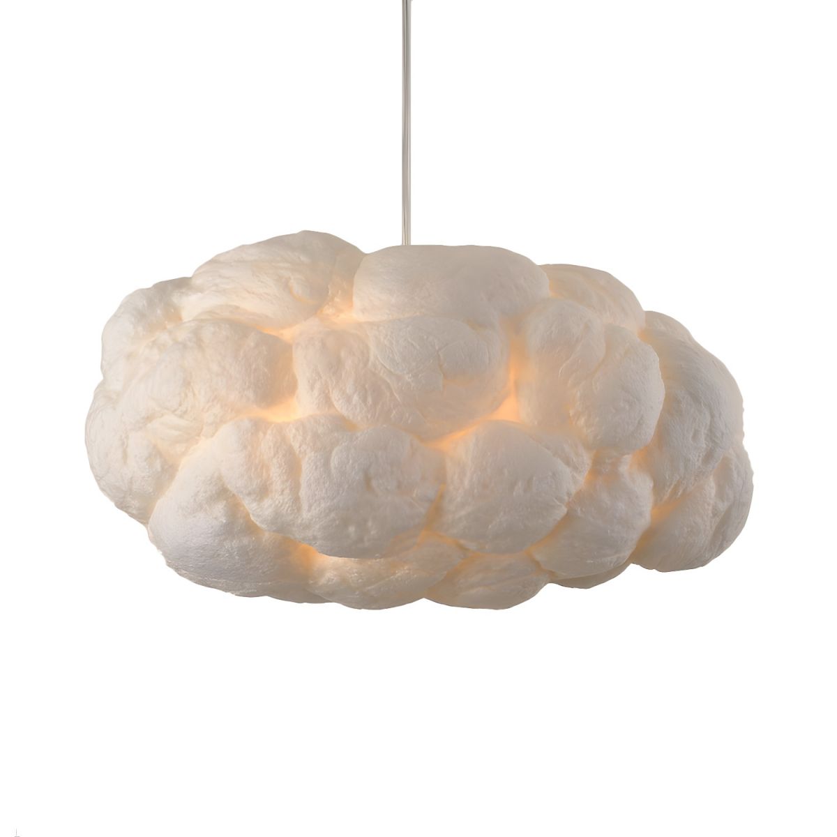Luminous Cotton Cloud Pendant Light