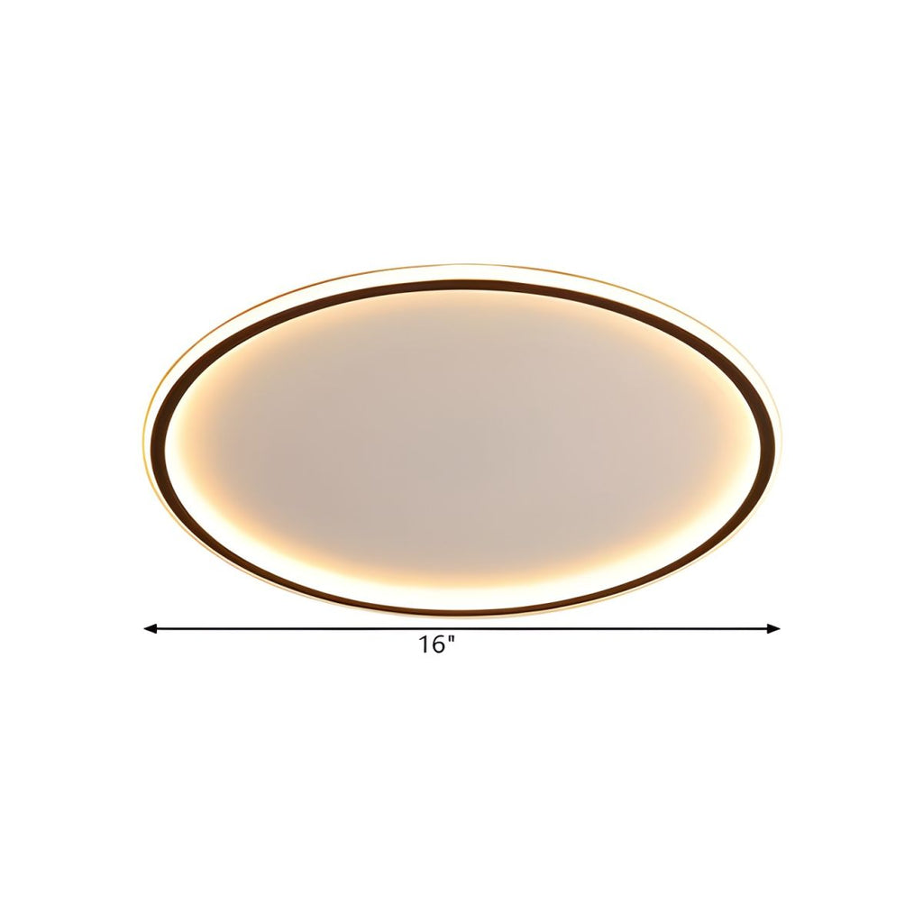 Nordic Style Black Halo Ceiling Light